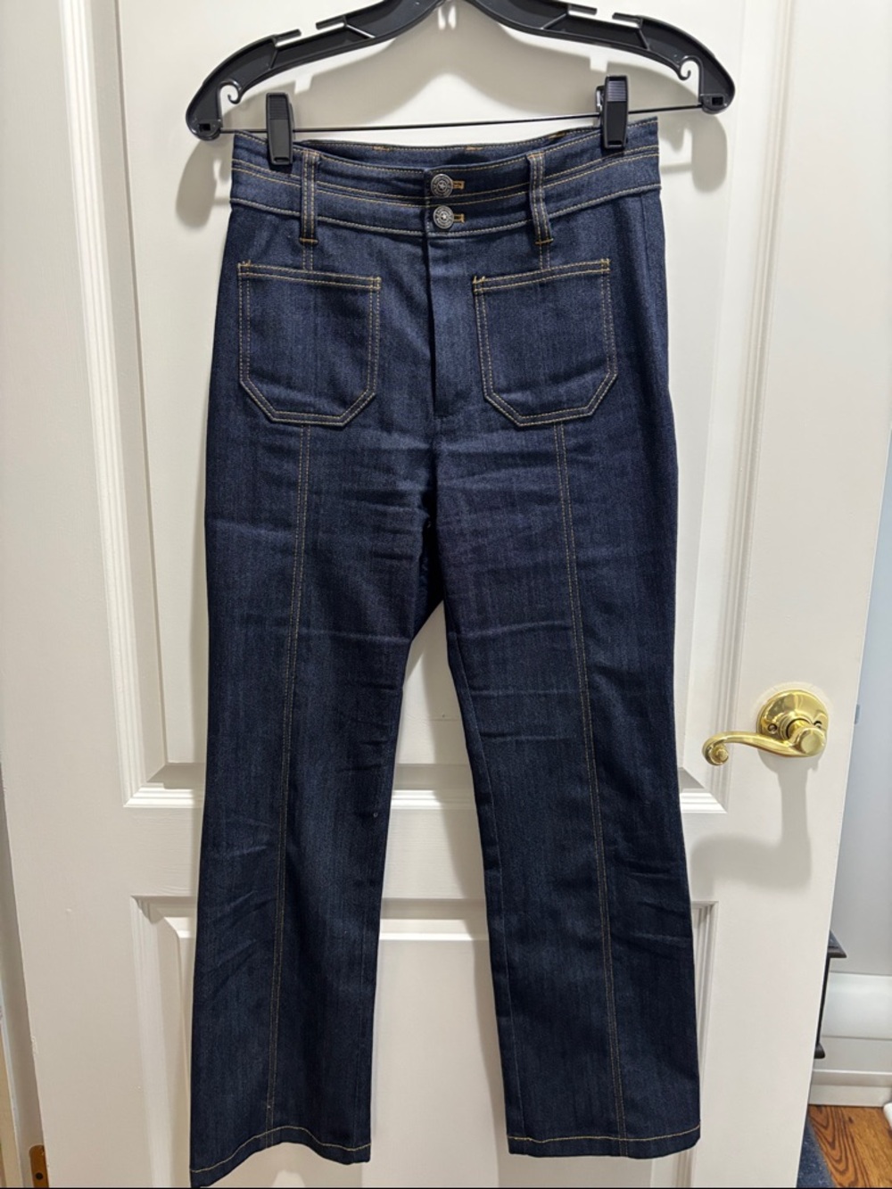 cinq a sept Dark Indigo Flare Jeans
